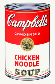 Campbell's Soup Can #455 36'x23' inches