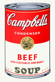 Campbell's Soup Can #495 36'x23' inches